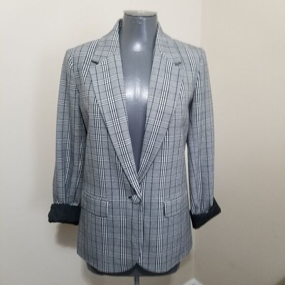 Plaid Blazer NWOT 2 - Picture 11 of 12